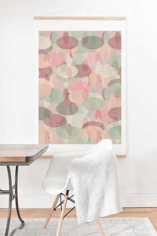 Lisa Argyropoulos Desert Matcha Stones Art Print And Hanger