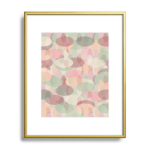 Lisa Argyropoulos Desert Matcha Stones Metal Framed Art Print