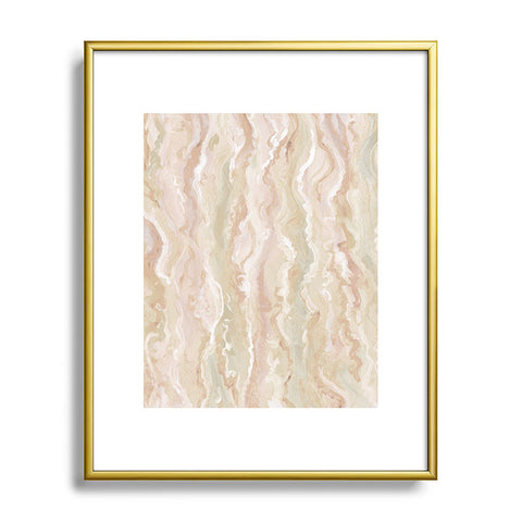 Lisa Argyropoulos Desert Melt Metal Framed Art Print