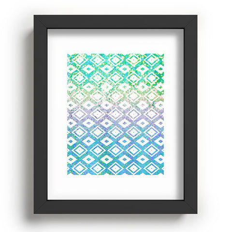 Lisa Argyropoulos Diamond Rain Revival Recessed Framing Rectangle