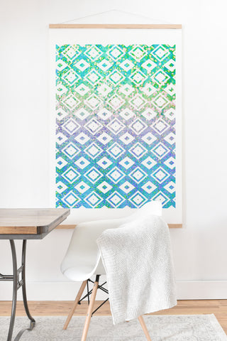 Lisa Argyropoulos Diamond Rain Revival Art Print And Hanger