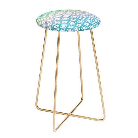 Lisa Argyropoulos Diamond Rain Revival Counter Stool