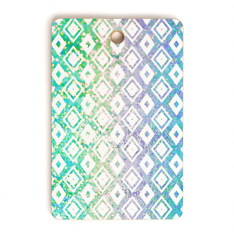 Lisa Argyropoulos Diamond Rain Revival Cutting Board Rectangle