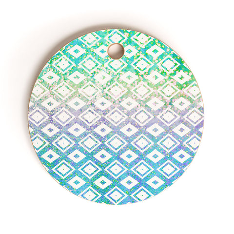 Lisa Argyropoulos Diamond Rain Revival Cutting Board Round