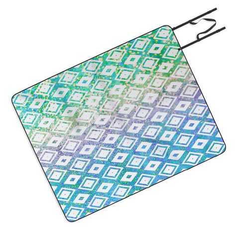 Lisa Argyropoulos Diamond Rain Revival Picnic Blanket
