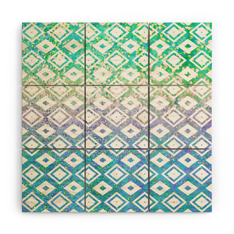 Lisa Argyropoulos Diamond Rain Revival Wood Wall Mural