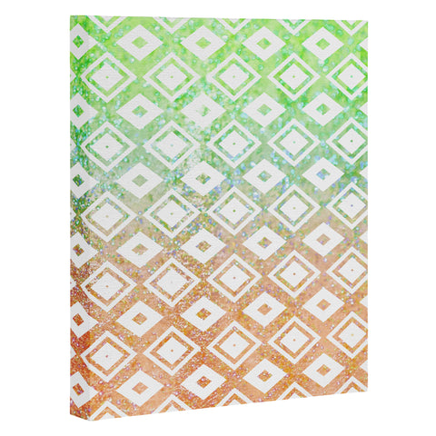 Lisa Argyropoulos Diamond Rain Tropic Art Canvas