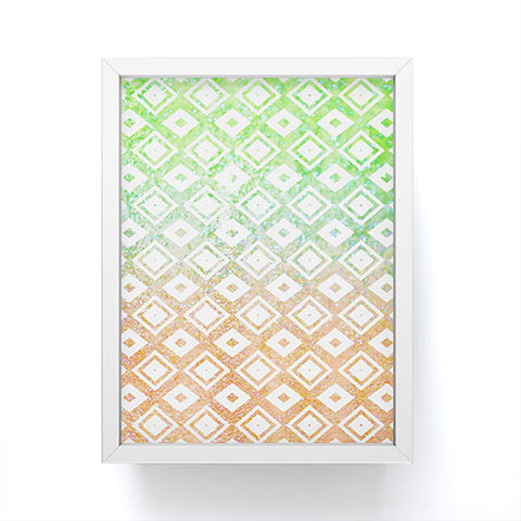 Lisa Argyropoulos Diamond Rain Tropic Framed Mini Art Print