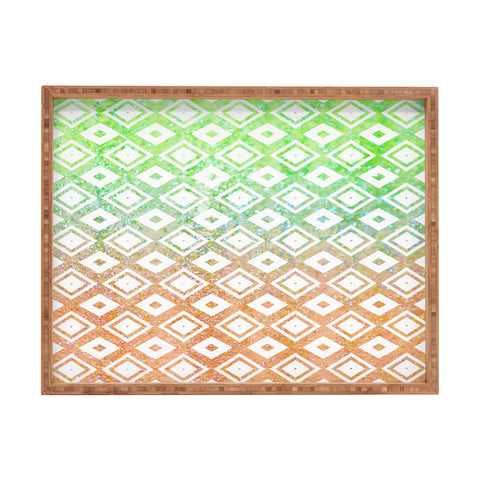 Lisa Argyropoulos Diamond Rain Tropic Rectangular Tray