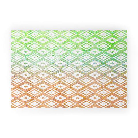 Lisa Argyropoulos Diamond Rain Tropic Welcome Mat