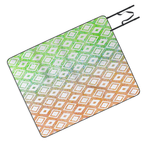 Lisa Argyropoulos Diamond Rain Tropic Picnic Blanket