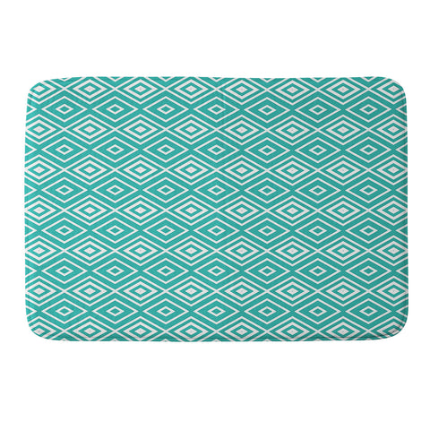 Lisa Argyropoulos Diamonds Are Forever Aquatic Memory Foam Bath Mat