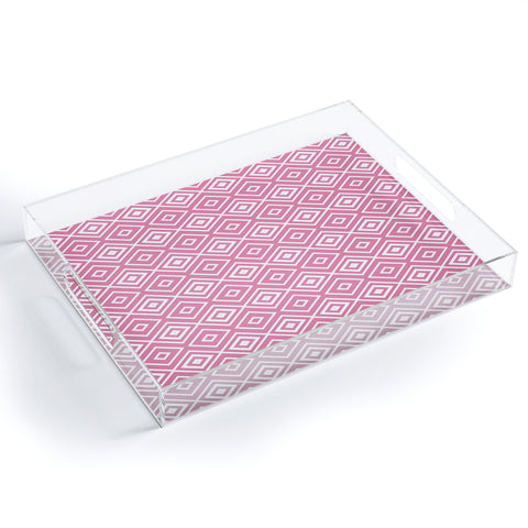 Lisa Argyropoulos Diamonds Are Forever Blush Acrylic Tray