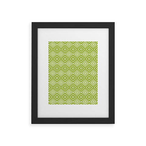 Lisa Argyropoulos Diamonds Are Forever Fern Framed Art Print
