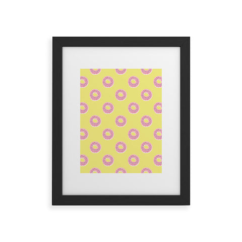 Lisa Argyropoulos Donuts on the Sunny Side Framed Art Print