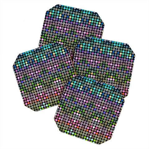 Lisa Argyropoulos Dot Matrix Coaster Set