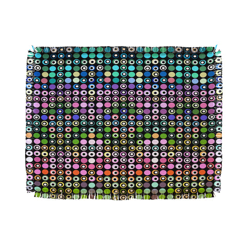 Lisa Argyropoulos Dot Matrix Throw Blanket