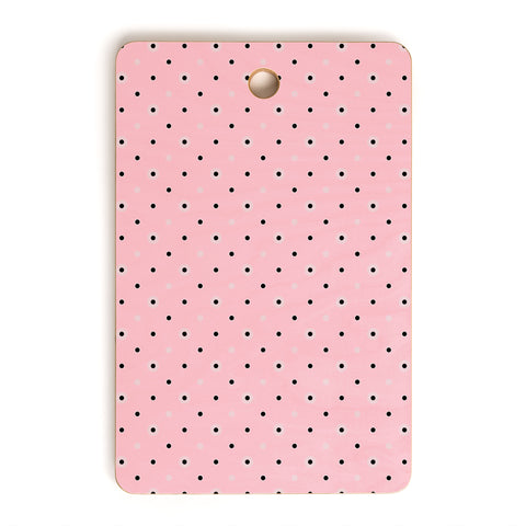 Lisa Argyropoulos Dotty Blush Dots Cutting Board Rectangle