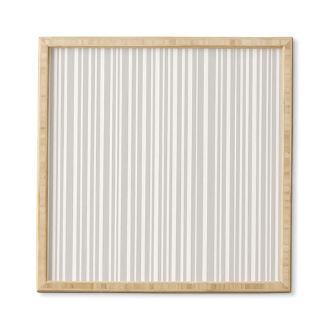 Lisa Argyropoulos Dove Stripe Framed Wall Art