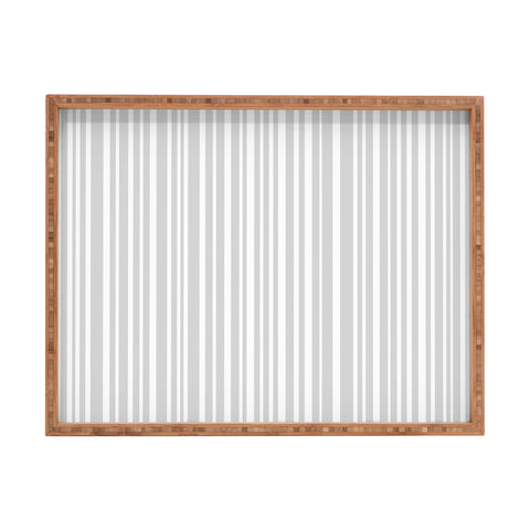 Lisa Argyropoulos Dove Stripe Rectangular Tray