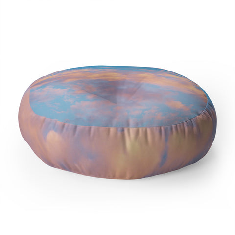 Lisa Argyropoulos Dream Beyond The Sky Floor Pillow Round