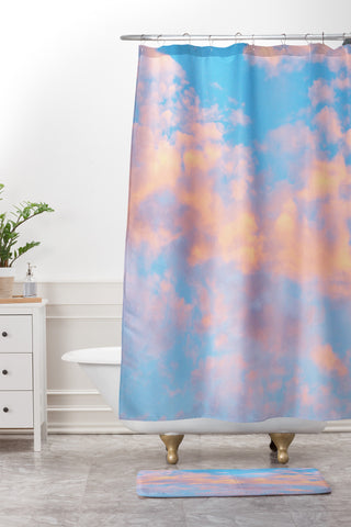 Lisa Argyropoulos Dream Beyond The Sky Shower Curtain And Mat