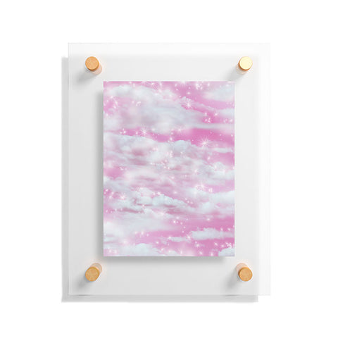 Lisa Argyropoulos Dream Big In Pink Floating Acrylic Print
