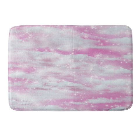 Lisa Argyropoulos Dream Big In Pink Memory Foam Bath Mat