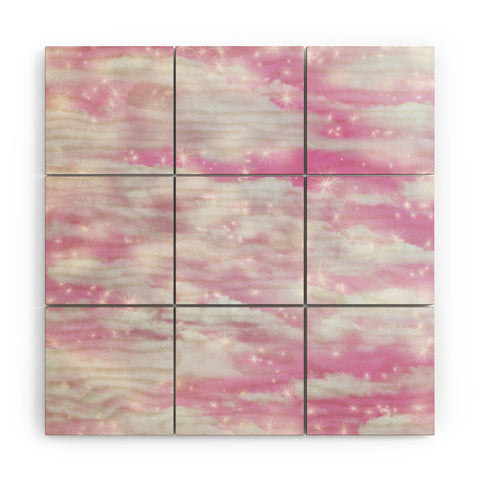Lisa Argyropoulos Dream Big In Pink Wood Wall Mural