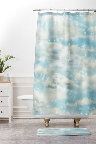 Lisa Argyropoulos Dream Big Shower Curtain And Mat