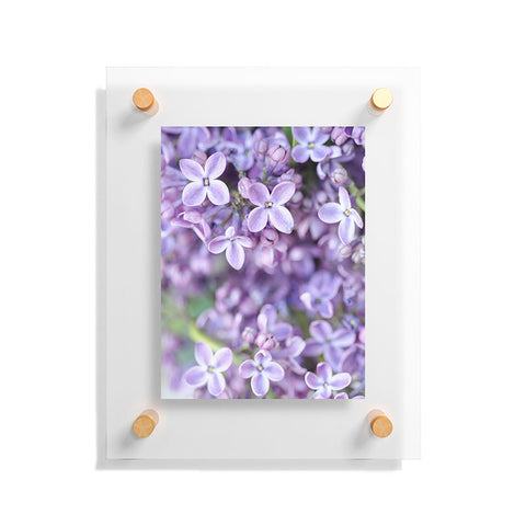 Lisa Argyropoulos Dreamy Lilacs Floating Acrylic Print