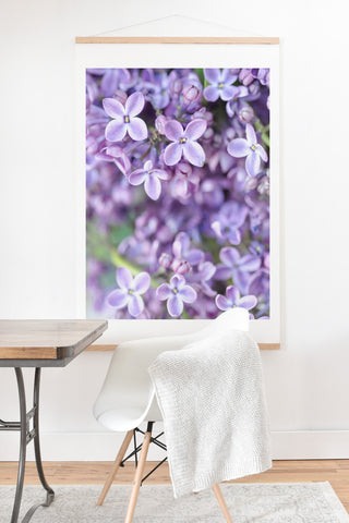 Lisa Argyropoulos Dreamy Lilacs Art Print And Hanger