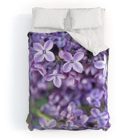 Lisa Argyropoulos Dreamy Lilacs Comforter