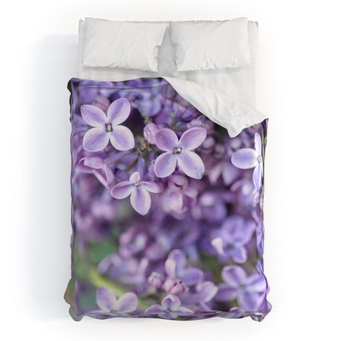 Lisa Argyropoulos Dreamy Lilacs Duvet Cover