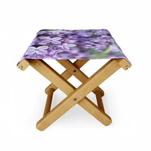 Lisa Argyropoulos Dreamy Lilacs Folding Stool