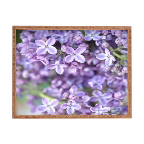 Lisa Argyropoulos Dreamy Lilacs Rectangular Tray