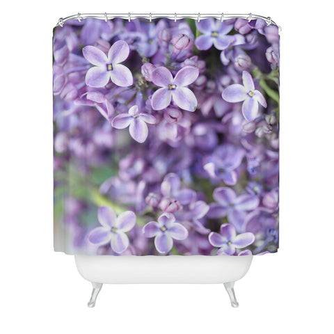 Lisa Argyropoulos Dreamy Lilacs Shower Curtain