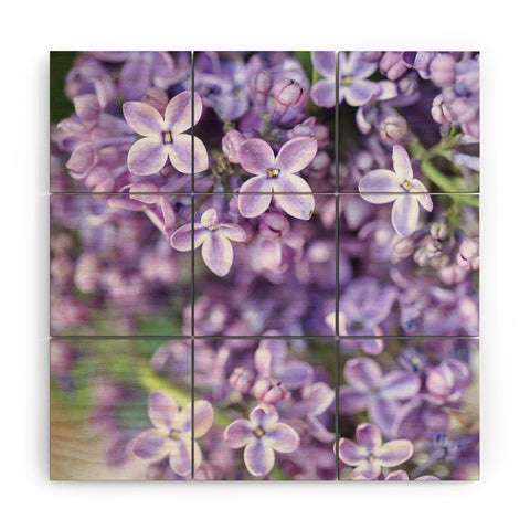 Lisa Argyropoulos Dreamy Lilacs Wood Wall Mural