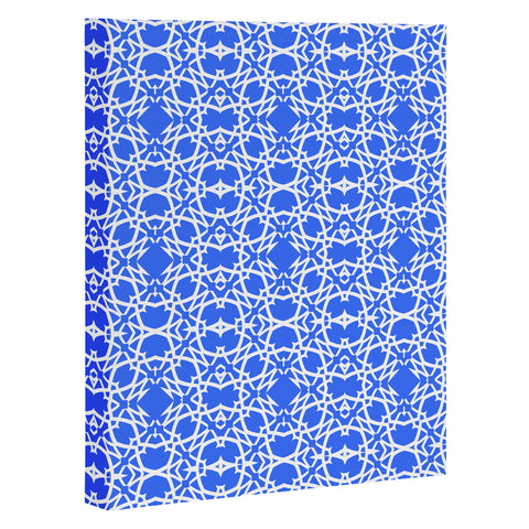 Lisa Argyropoulos Electric in Blue Art Canvas