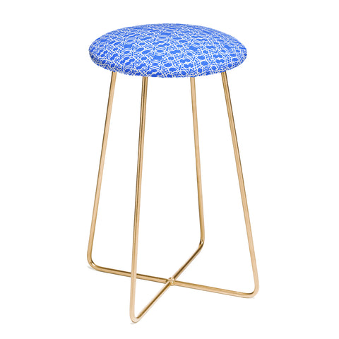 Lisa Argyropoulos Electric in Blue Counter Stool