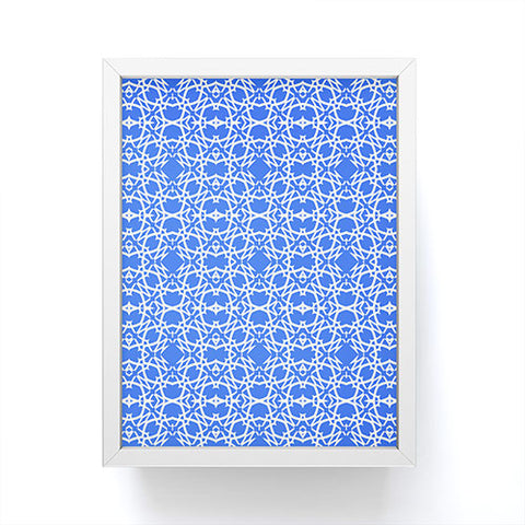 Lisa Argyropoulos Electric in Blue Framed Mini Art Print
