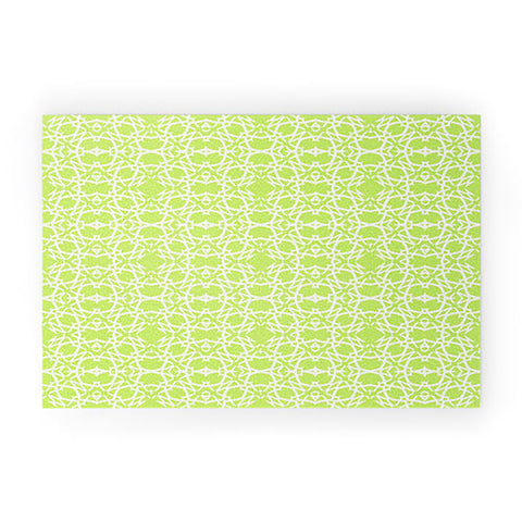 Lisa Argyropoulos Electric In Honeydew Welcome Mat