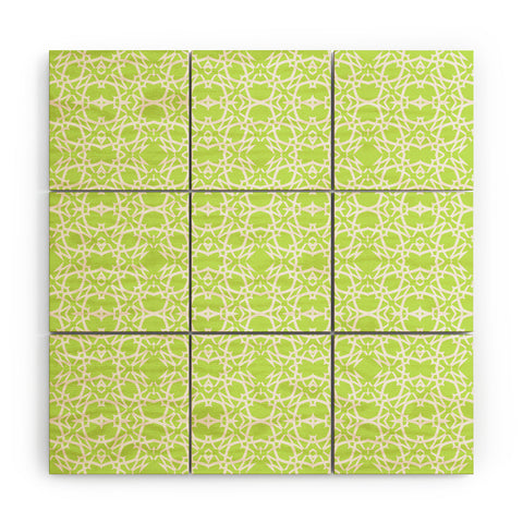 Lisa Argyropoulos Electric In Honeydew Wood Wall Mural