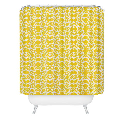 Lisa Argyropoulos Electric In Zest Shower Curtain