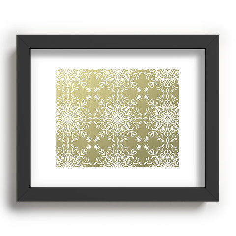 Lisa Argyropoulos Elegance White Whispers Recessed Framing Rectangle
