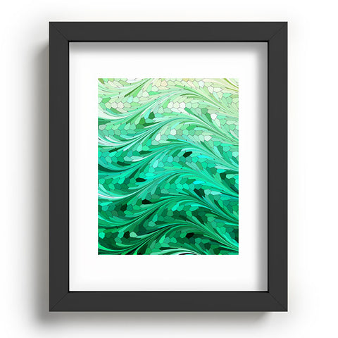 Lisa Argyropoulos Emerald Sea Recessed Framing Rectangle
