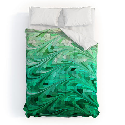 Lisa Argyropoulos Emerald Sea Comforter