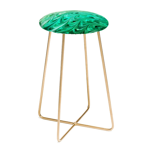 Lisa Argyropoulos Emerald Sea Counter Stool