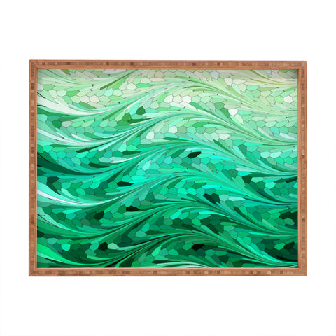 Lisa Argyropoulos Emerald Sea Rectangular Tray