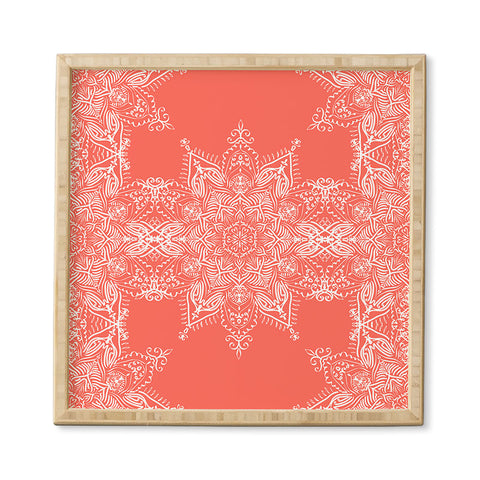 Lisa Argyropoulos Enchanted Soul Coral Framed Wall Art